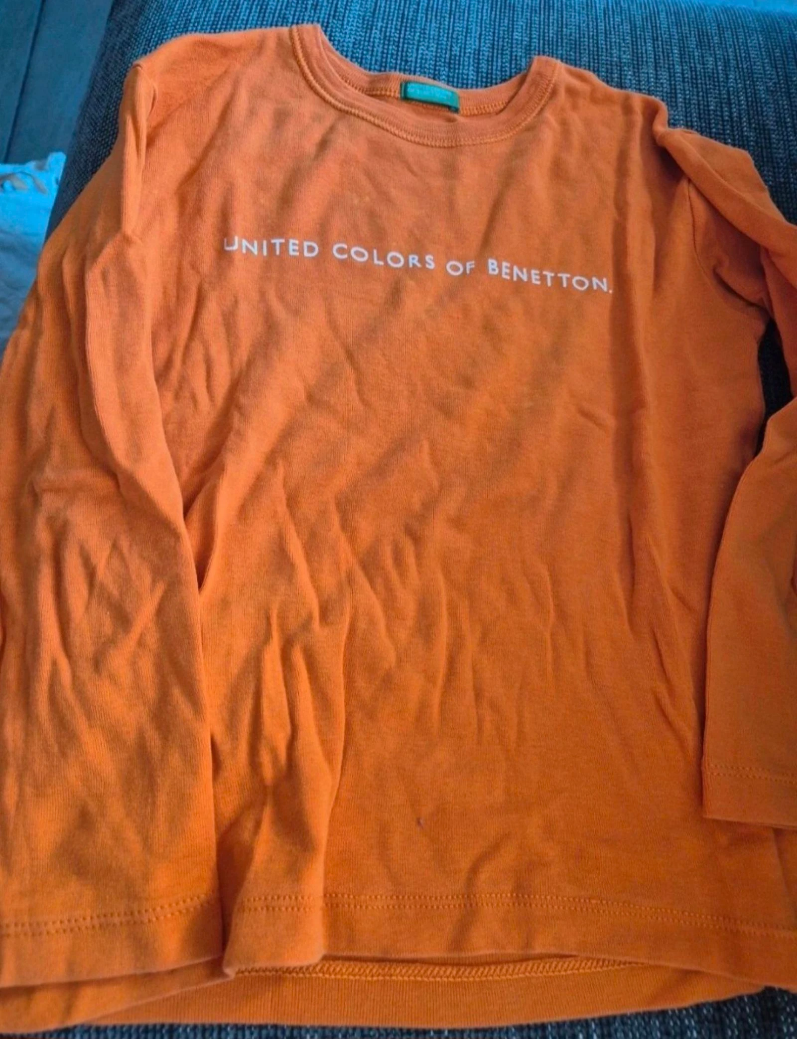 T-shirt à manches longues Benetton taille 6 ans – photo 4